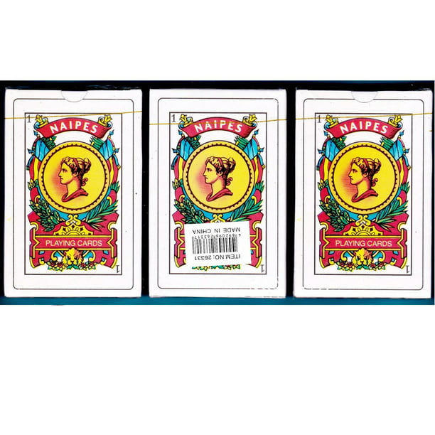 Set Of 2 Decks Cards Baraja Naipes Cartas Españolas Briscas Puerto Rico